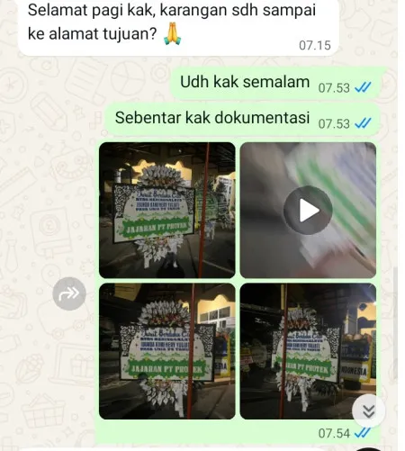 Pengiriman Papan Bunga Selamat Situ Pondoksalam
